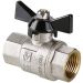 Кран шаровой Valtec Perfect рукоятка бабочка 1/2 вн.-вн. (VT.317.N.04)