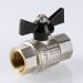 Кран шаровой Valtec Perfect рукоятка бабочка 1/2 вн.-вн. (VT.317.N.04)