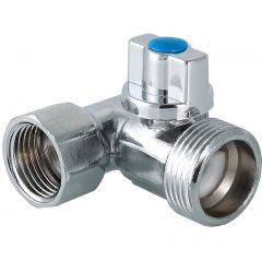 Кран шаровой Valtec для подкл. с/т приборов 1/2х3/4х1/2 (VT.256.N.04)