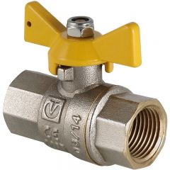 Кран шаровой Valtec газ. Valgas рукоятка бабочка 3/4 вн.-вн. (VT.277.N.05)