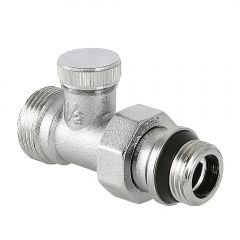 Клапан Valtec (Вальтек) настроечный прямой с доп. уплотнением 1/2″ Евроконус (VT.020.NER.04)