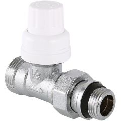 Клапан радиаторный Valtec (Вальтек) прямой с доп. уплотнением 1/2″ Евроконус (VT.032.NER.04)