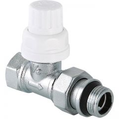 Клапан радиаторный Valtec (Вальтек) прямой с доп. уплотнением 1/2″ (VT.032.NR.04)
