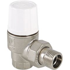 Клапан радиаторный Valtec (Вальтек) повышенной пропускной спос-ти угловой 3/4″ (VT.033.N.05)