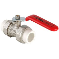 Кран Valtec латунный с PPR муфтами 32 мм (VTp.745.0.032)