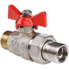 Кран шаровой Valtec Base с полусгоном 1/2 нар.-нар. (VT.226.N.04)