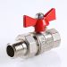 Кран шаровой Valtec Base с полусгоном 1/2 вн.-нар. (VT.227.N.04)