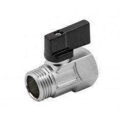 Кран шаровой Elsen (Элсен) , MINI, прямой, 1/4″, 1/4″, НВ, ручка-бабочка