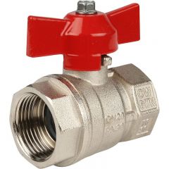 Кран шаровой Itap (Итап) IDEAL муфтовый полнопроходной (бабочка) 3/4 дюйма 092