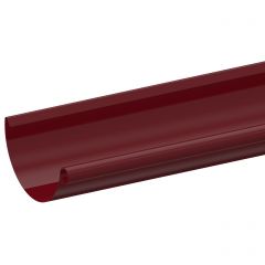 Желоб водосточный NIKA D125 3000 мм Красный (RAL3005)