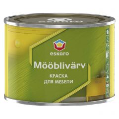 Краска для мебели Eskaro Mooblivarv база A 0,45 л