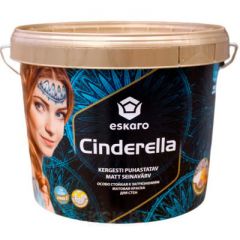 Краска для стен Eskaro Cinderella особо стойкая к загрязнениям матовая база TR 2,7 л