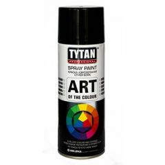 Краска аэрозольная Tytan Art of the Colour RAL9004 матовая черная (93885) 400 мл