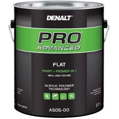 Краска для стен и потолков Denalt Pro Ultra А505-00 глубокоматовая белая 18,9 л