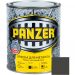 Краска алкидная Panzer для металла молотковая влагостойкая глянцевая серый 0,75 л (6)