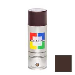 Краска аэрозольная Coralino (Eastbrand) универсальная RAL 8017 шоколадно-коричневая (С18017) 520 мл