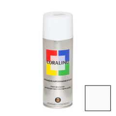 Краска аэрозольная Coralino (Eastbrand) универсальная RAL 9003 белая глянцевая (С19003) 520 мл