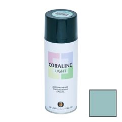 Краска аэрозольная Coralino (Eastbrand) Light для декоративных и оформительских работ голубой туман (CL1001) 520 мл
