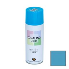 Краска аэрозольная Coralino (Eastbrand) Light для декоративных и оформительских работ бирюзовая (CL1002) 520 мл