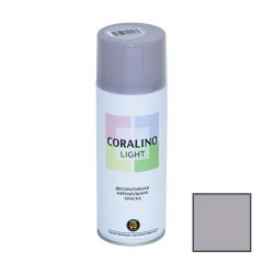 Краска аэрозольная Coralino (Eastbrand) Light для декоративных и оформительских работ лаванда (CL1008) 520 мл