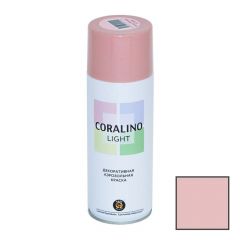 Краска аэрозольная Coralino (Eastbrand) Light для декоративных и оформительских работ нежно-розовая (CL1009) 520 мл