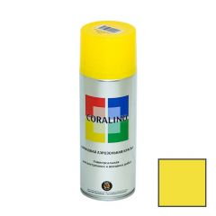 Краска аэрозольная Coralino (Eastbrand) универсальная RAL 1018 цинково-желтая (C11018) 520 мл