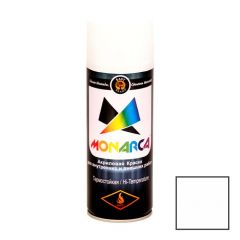 Краска аэрозольная Monarca (Eastbrand) термостойкая белая (21100) 520 мл