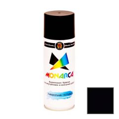 Краска аэрозольная Monarca (Монарка) (Eastbrand) RAL 9005 черная глянцевая (90050) 520 мл