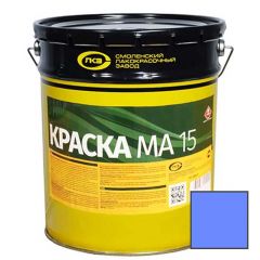 Краска масляная Colorika MA-15 моющаяся для наружных и внутренних работ глянцевая небесная 20 кг