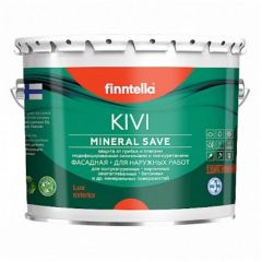 Краска фасадная акриловая Finntella Kivi Mineral Save матовая база A 0,9 л