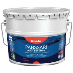 Краска алкидная универсальная Finntella Panssari Multi Function влагостойкая моющаяся полуматовая база A 2,7 л