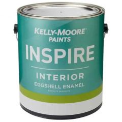 Краска для стен и потолков Kelly-Moore Paints Inspire Interior суперукрывистая яичная скорлупа база база white & light tint base (1556-1-1G) 3,78 л