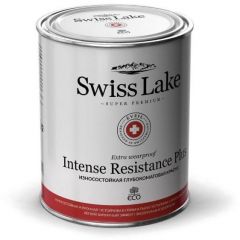 Краска для стен и потолков износостойкая Swiss Lake Intense Resistance Plus глубокоматовая 0,9 л