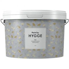 Краска интерьерная для стен и потолков в сухих помещениях Hygge Paint Aster глубокоматовая база A 9 л