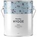 Краска интерьерная повышенной устойчивости для стен и потолков Hygge Paint Obsidian матовая база A 2,7 л