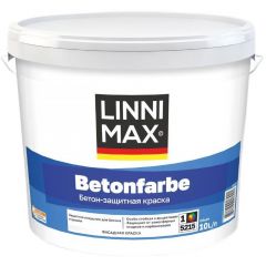 Краска водно-дисперсионная для наружных и внутренних работ Linnimax Betonfarbe / Бетонфарбе База 3 9,4 л