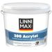 Краска водно-дисперсионная для наружных и внутренних работ Linnimax 100 Acrylat / 100 Акрилат База 3 9,4 л
