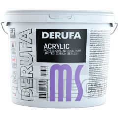Краска интерьерная Derufa Professional MS с эффектом шуба матовая белая База А 15 кг