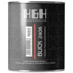 Краска интерьерная H&H Blick бархатистая глубокоматовая белая 0,9 л