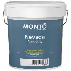 Краска фасадная Monto Nevada Fachadas Liso BLanco De белая матовая 15 л