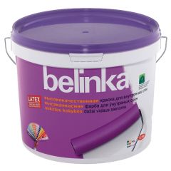 Краска интерьерная Belinka Latex для стен и потолков база B1 1 л
