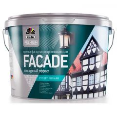Краска фасадная акриловая суперпрочная Dufa Premium Facade глубокоматовая база А 9 л