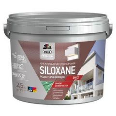 Краска фасадная силоксановая Dufa Premium Siloxane водоотталкивающая база 1 2,5 л