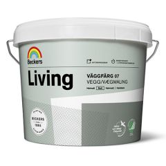 Краска интерьерная Beckers Living Vaggfarg 07 для стен и потолка матовая база А 9 л