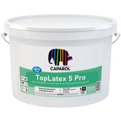 Краска интерьерная водно-дисперсионная Caparol TopLatex 5 Pro для детской моющаяся матовая база 1 белая 10 л