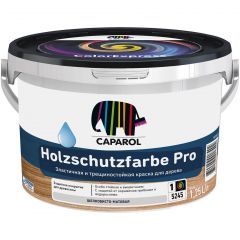 Краска по дереву водно-дисперсионная Caparol Holzschutzfarbe Pro шелковисто-матовая база 1 белая 1,25 л