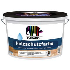 Краска по дереву водно-дисперсионная Caparol Holzschutzfarbe Pro шелковисто-матовая база 3 бесцветная 8,46 л