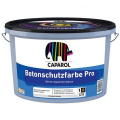 Краска фасадная Caparol Betonshutzfarbe Pro бетон-защитная полуматовая база 3 бесцветная 9,4 л