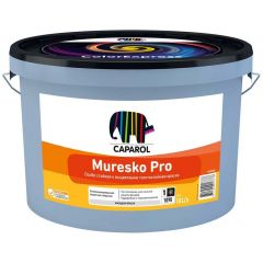 Краска фасадная Caparol Muresko Pro матовая база 1 белая 10 л