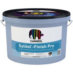 Краска фасадная Caparol Sylitol-Finish Pro матовая база 1 белая 10 л